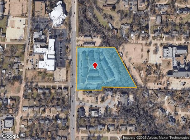  930 S Boulevard, Edmond, OK Parcel Map