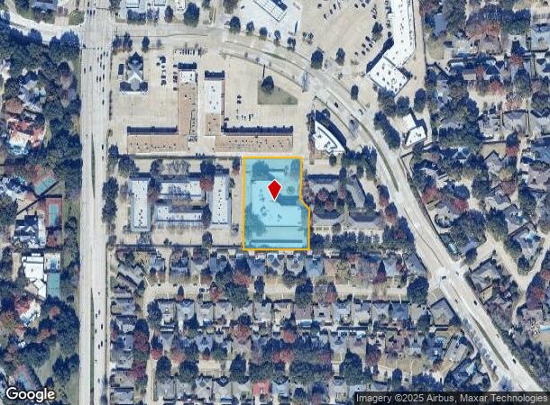 6210 Campbell Rd, Dallas, TX Parcel Map