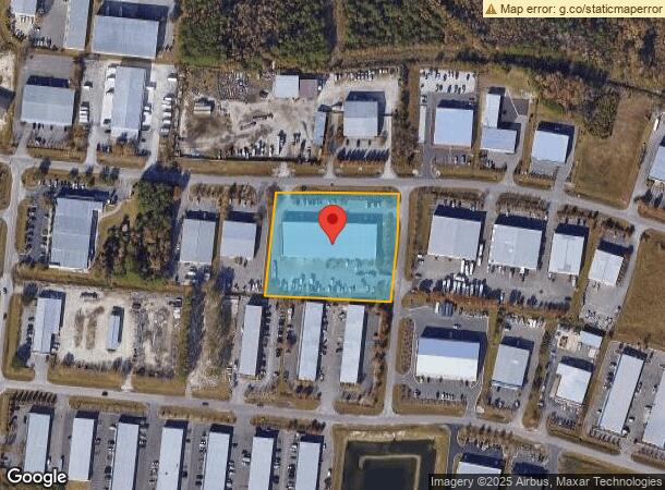  3232 Kitty Hawk Rd, Wilmington, NC Parcel Map