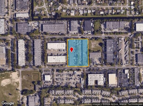  3628-3682 Nw 16Th St, Lauderhill, FL Parcel Map