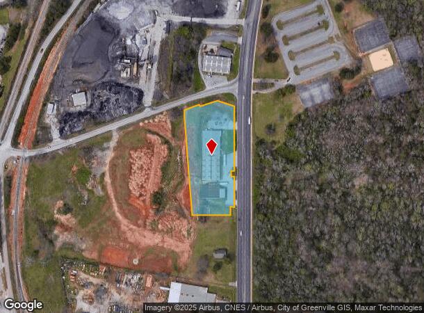  1411 Piedmont Hwy, Piedmont, SC Parcel Map