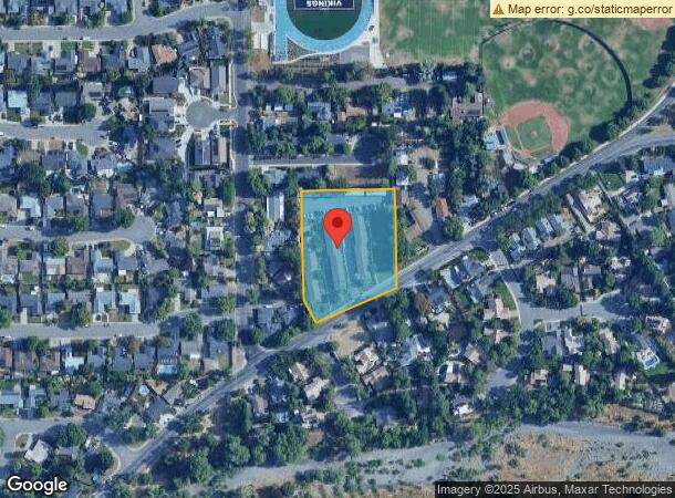  1460 Manzanita Ave, Chico, CA Parcel Map