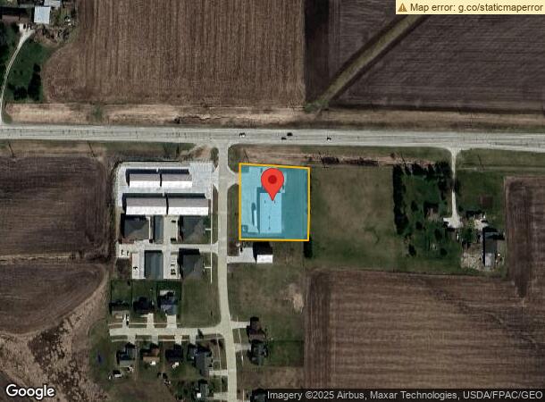  740 N Perkins St, Lone Tree, IA Parcel Map