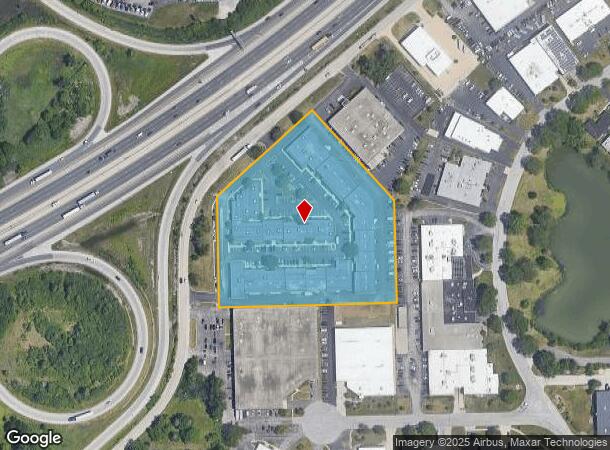  231 S Frontage Rd, Willowbrook, IL Parcel Map