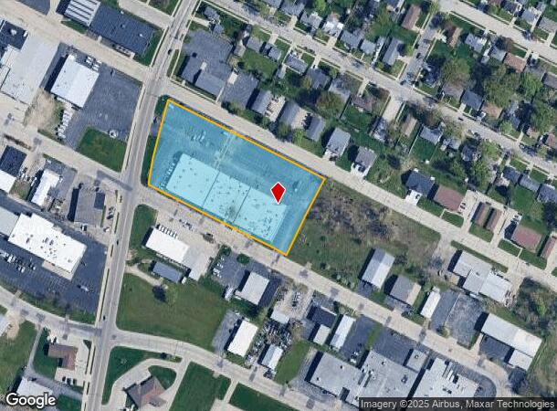 1241 S Bellevue St, Green Bay, WI Parcel Map