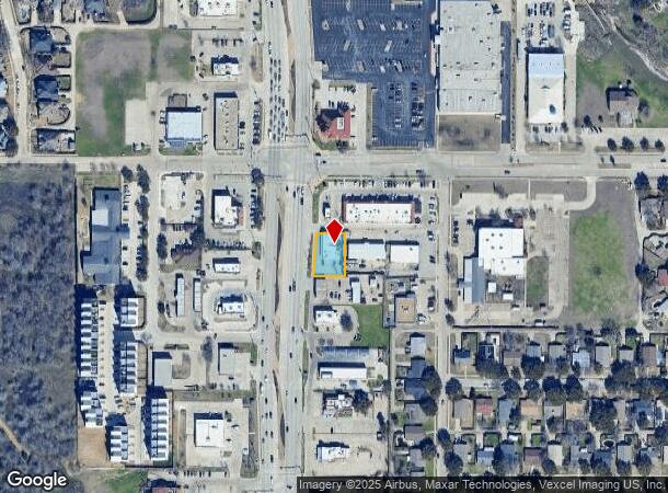 4916 Main St, The Colony, TX Parcel Map