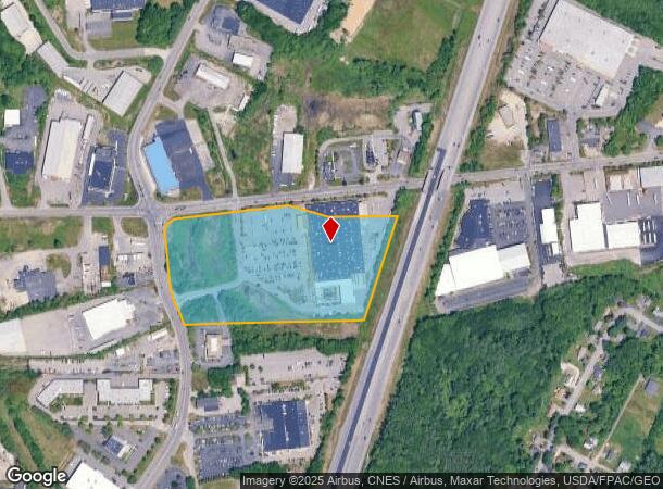 636 Warren Ave, Portland, ME Parcel Map