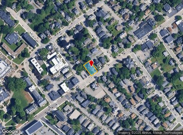  908 Main St, Worcester, MA Parcel Map