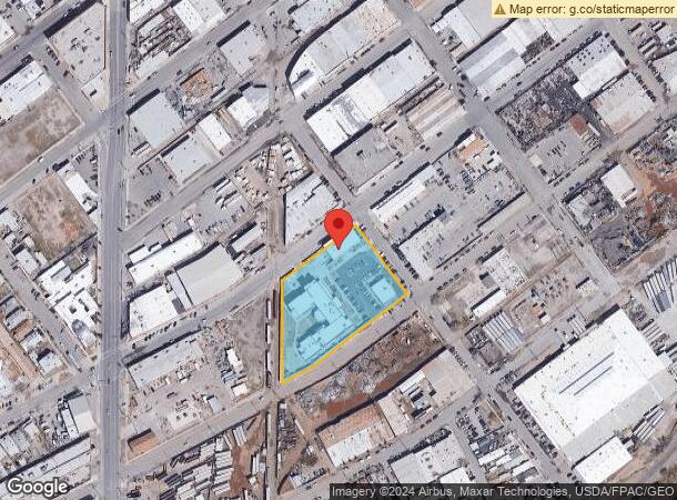  221 N Lee St, El Paso, TX Parcel Map