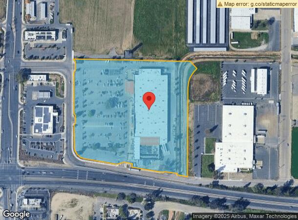  750 S Jaye St, Porterville, CA Parcel Map