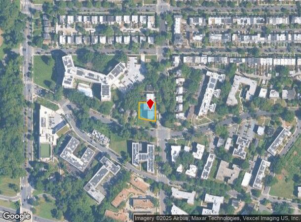 6100 14Th St Nw, Washington, DC Parcel Map