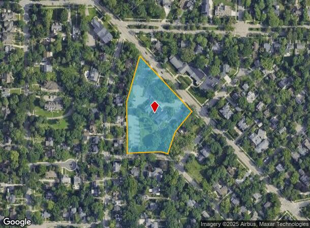1828 Washtenaw Ave, Ann Arbor, MI Parcel Map