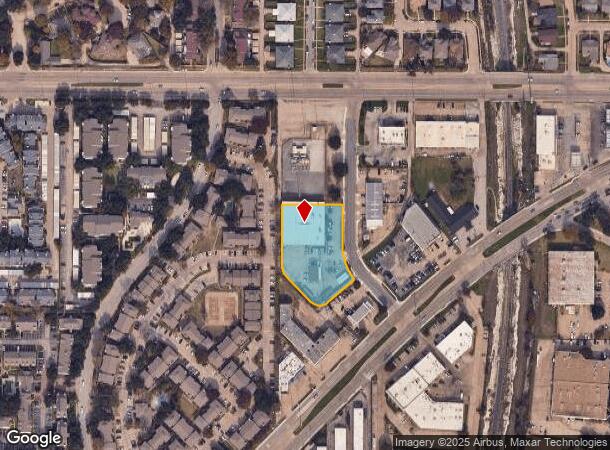  9525 Forest View St, Dallas, TX Parcel Map