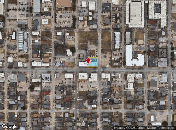  1200 W Magnolia Ave, Fort Worth, TX Parcel Map