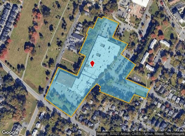 201 Elliott Ave, Charlottesville, VA Parcel Map