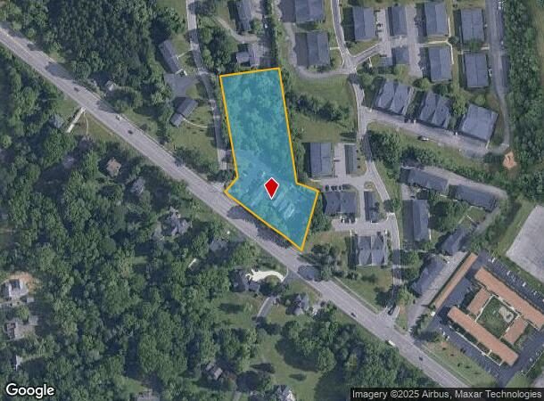  3592 Monroe Ave, Pittsford, NY Parcel Map