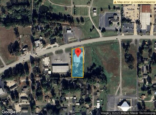  407 W Dewitt Henry Dr, Beebe, AR Parcel Map