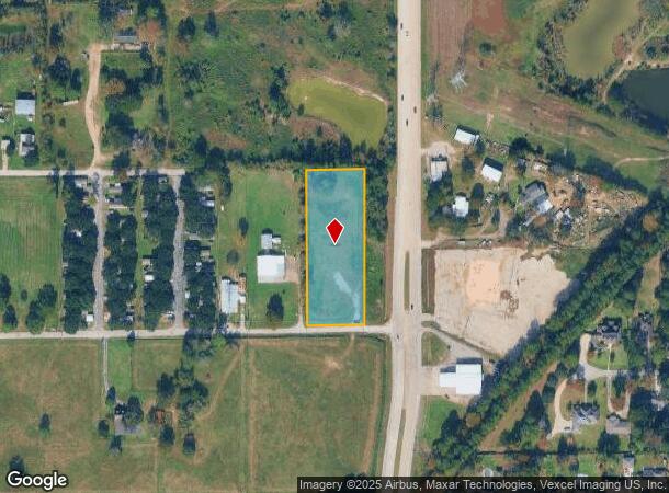 1115 Meek Rd, Humble, TX Parcel Map