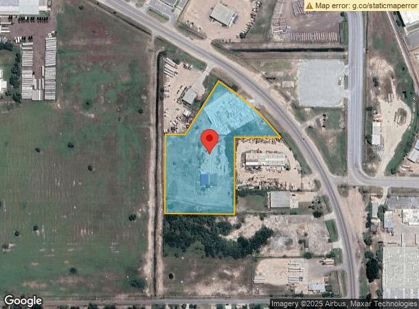  2600 N Indiana Ave, Brownsville, TX Parcel Map