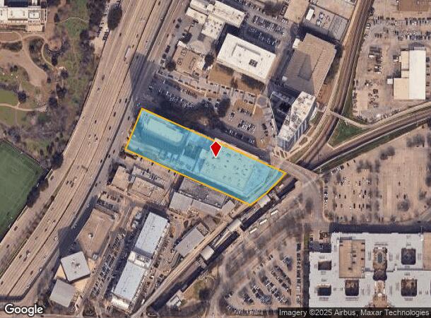  5910 N Central Expy, Dallas, TX Parcel Map