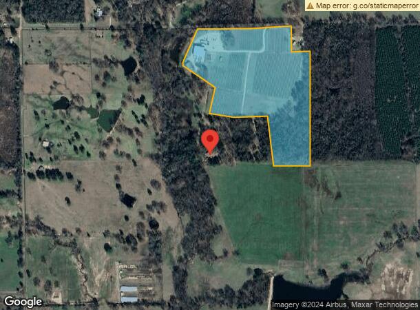  658 County Road 1334, Pittsburg, TX Parcel Map