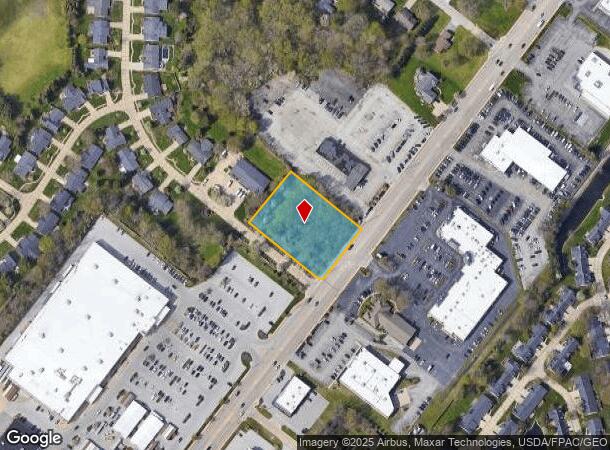  2168 Mentor Ave, Painesville, OH Parcel Map