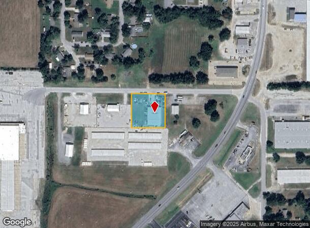 251 Powell Rd, Baxter Springs, KS Parcel Map