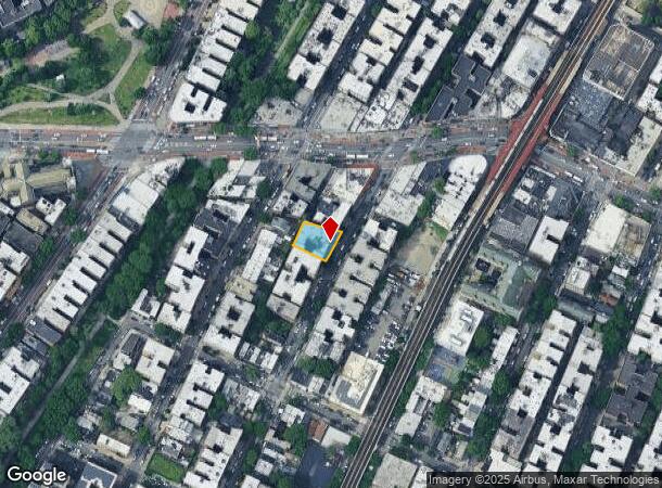  2415 Davidson Ave, Bronx, NY Parcel Map