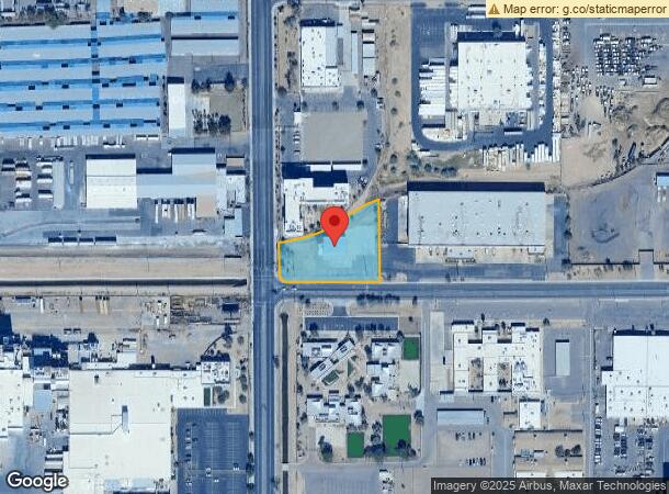  3434 W Durango St, Phoenix, AZ Parcel Map