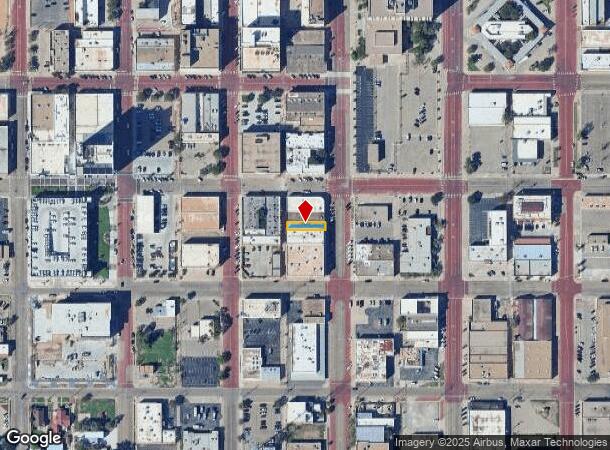  1408 Texas Ave, Lubbock, TX Parcel Map