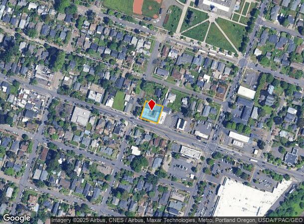  7025 N Lombard St, Portland, OR Parcel Map