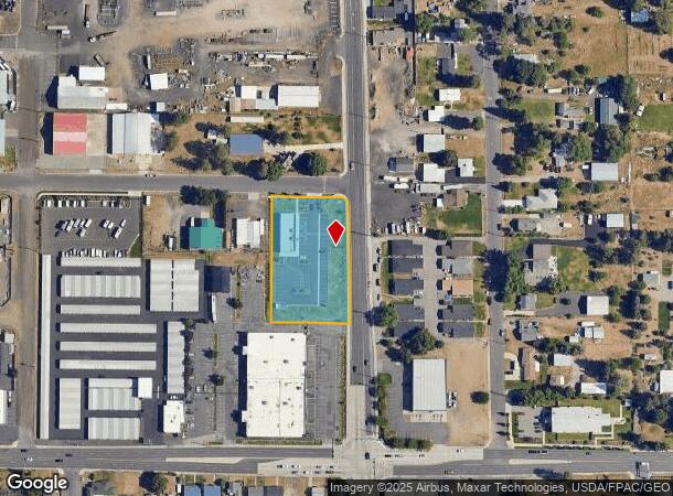  6509 N Crestline St, Spokane, WA Parcel Map