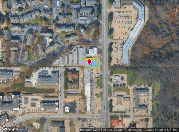  2300 N Collins St, Arlington, TX Parcel Map