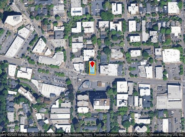  2255 W Burnside St, Portland, OR Parcel Map