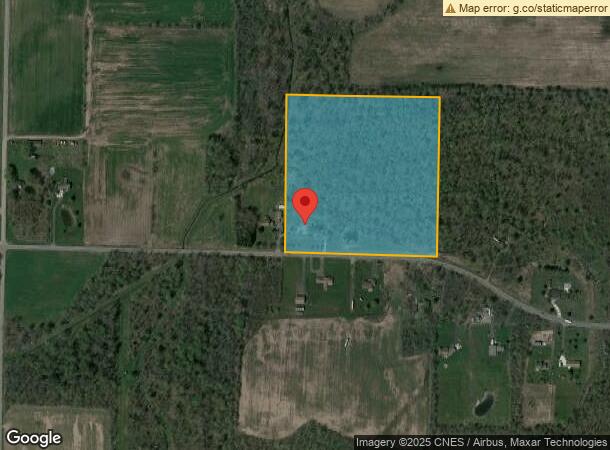  12390 Hunts Corners Rd, Akron, NY Parcel Map