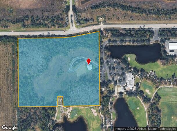  16999-260 Dormie Dr, Estero, FL Parcel Map