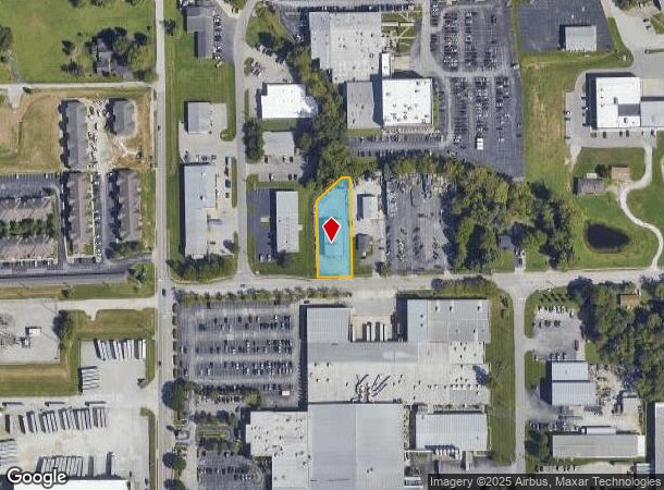  121 Hausfeldt Ln, New Albany, IN Parcel Map