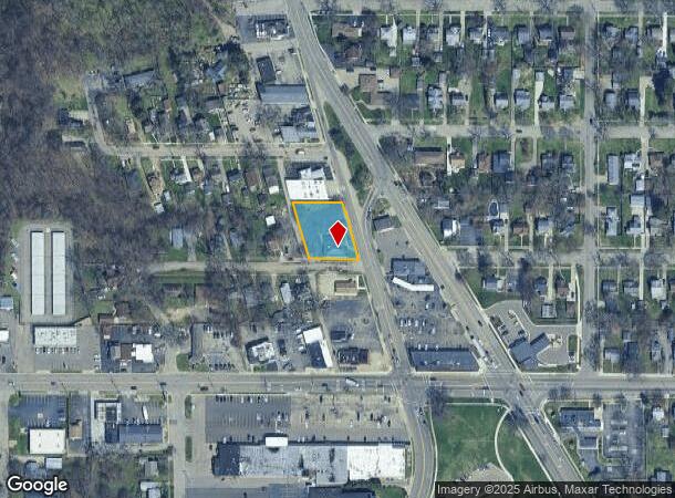 3026 Lovers Ln, Kalamazoo, MI Parcel Map