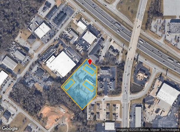  1253B Commercial Dr Sw, Conyers, GA Parcel Map