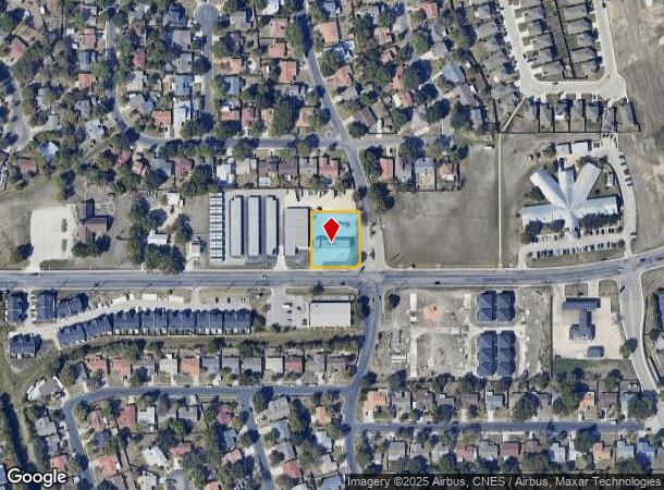 7095 Crestway Rd, San Antonio, TX Parcel Map