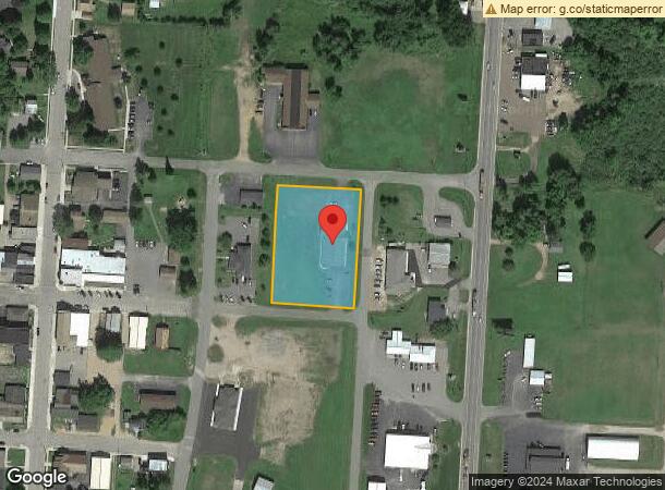  401 Center St, Birnamwood, WI Parcel Map