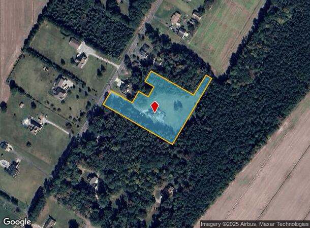 649 Gallbush Rd, Chesapeake, VA Parcel Map