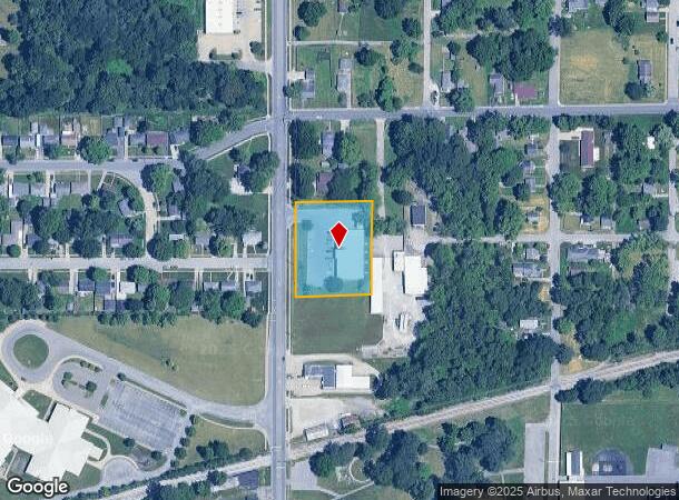  1812 Raible Ave, Anderson, IN Parcel Map