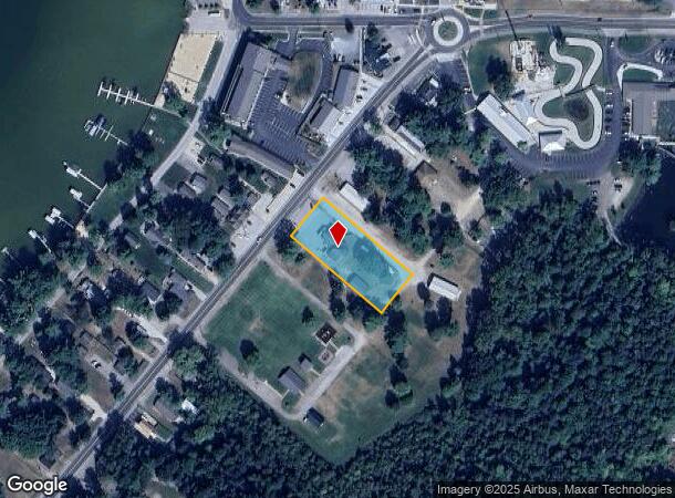 8467 W Silver Lake Rd, Mears, MI Parcel Map