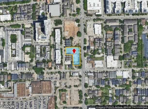  1212 Waugh Dr, Houston, TX Parcel Map