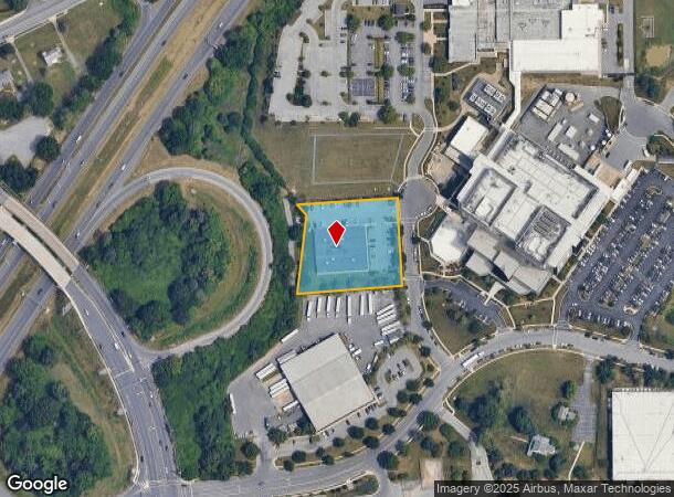 620 Research Ct, Frederick, MD Parcel Map