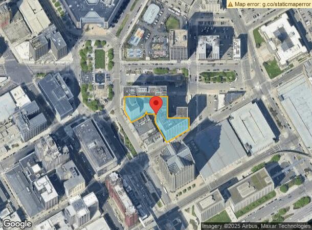  660 Woodward Ave, Detroit, MI Parcel Map