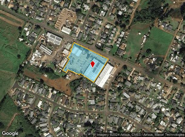  5633 Kawaihau Rd, Kapaa, HI Parcel Map