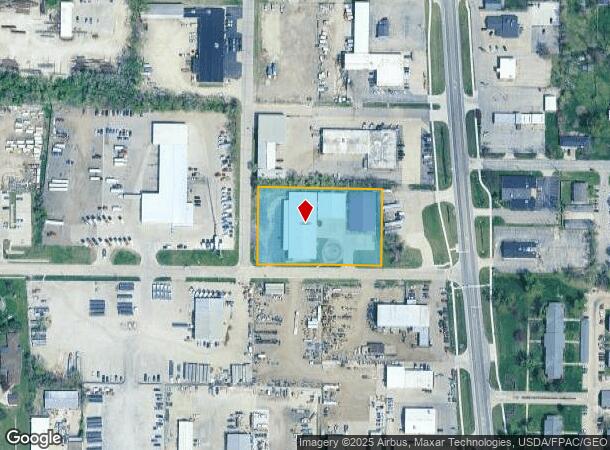  640 29Th Ave Sw, Cedar Rapids, IA Parcel Map