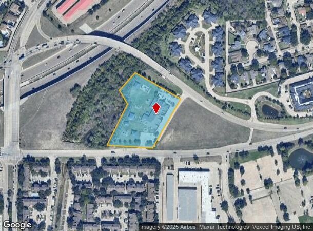 2525 E Trinity Mills Rd, Carrollton, TX Parcel Map